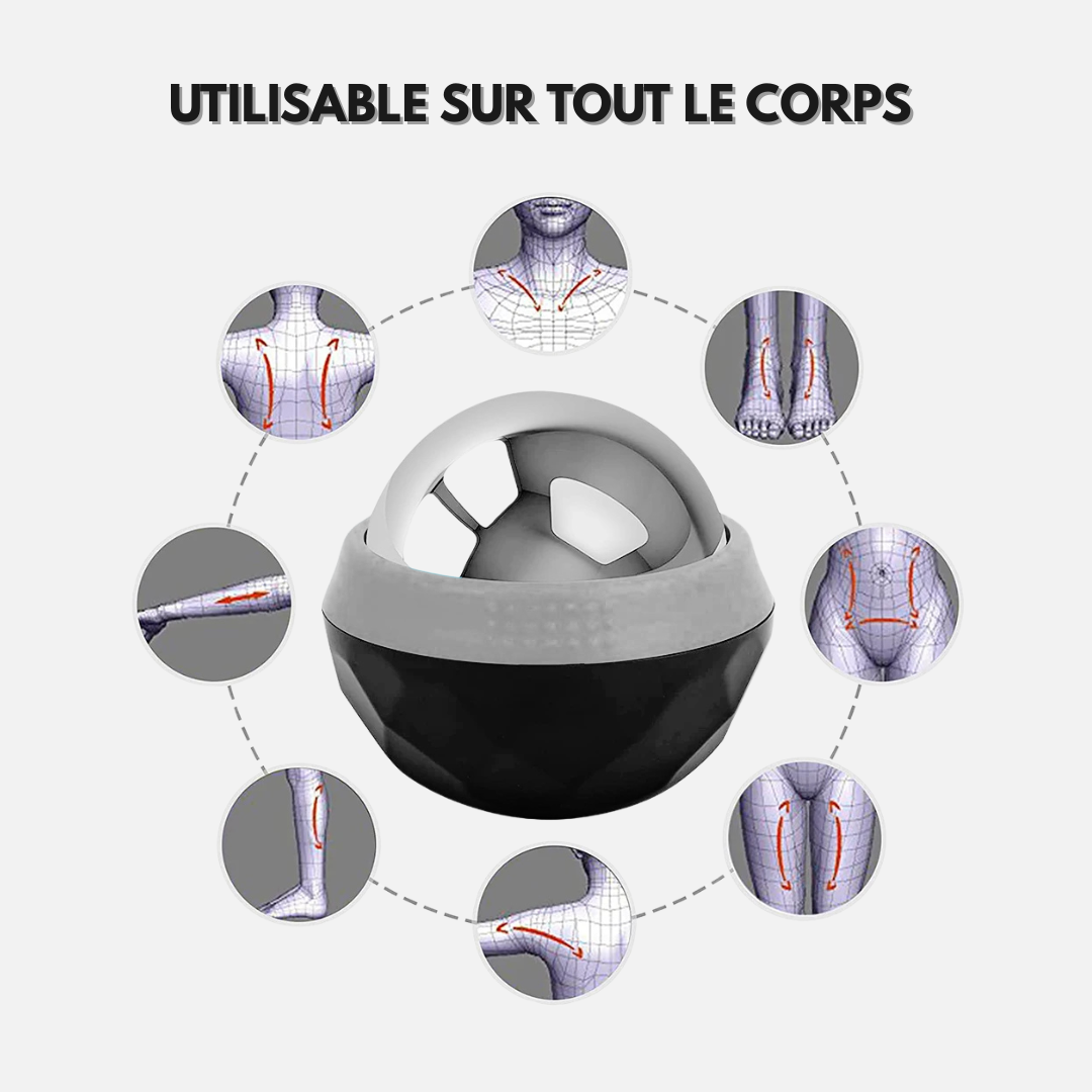 ZENOVA® – Cryo Roller Massant | Froid thérapeutique & détente musculaire