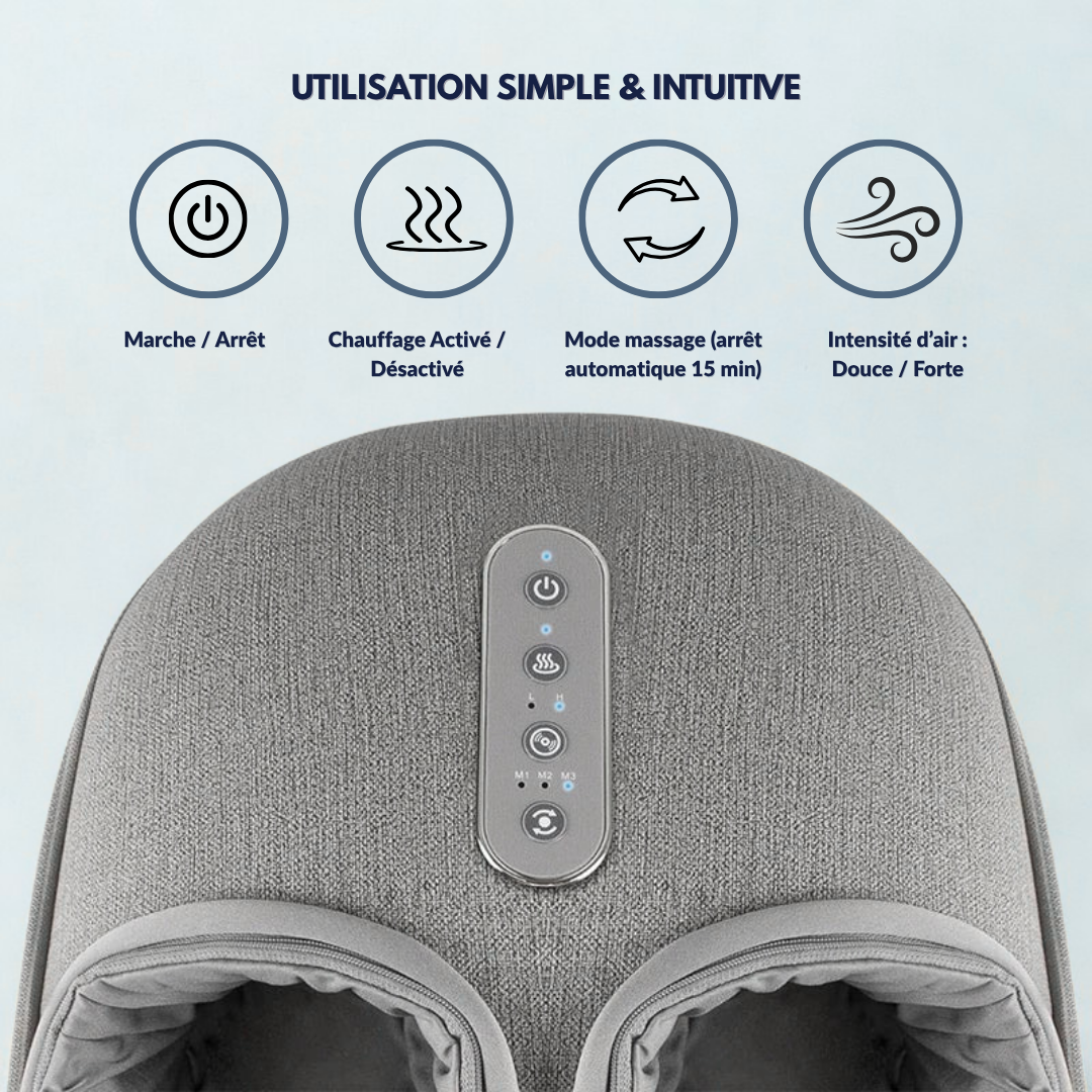 ZENOVA® – Appareil de massage pour les pieds fatigués | Détente & Circulation