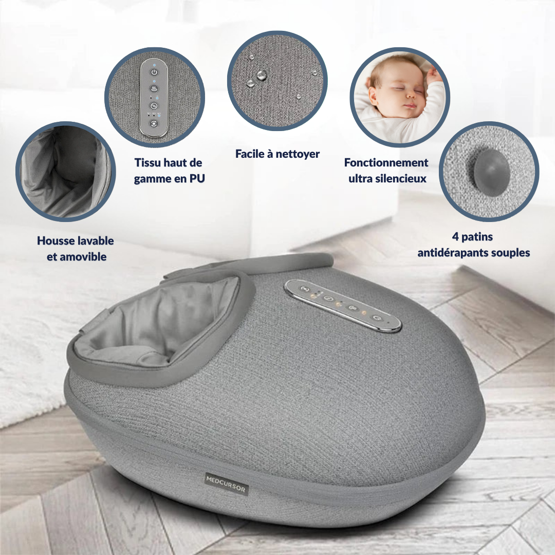 ZENOVA® – Appareil de massage pour les pieds fatigués | Détente & Circulation
