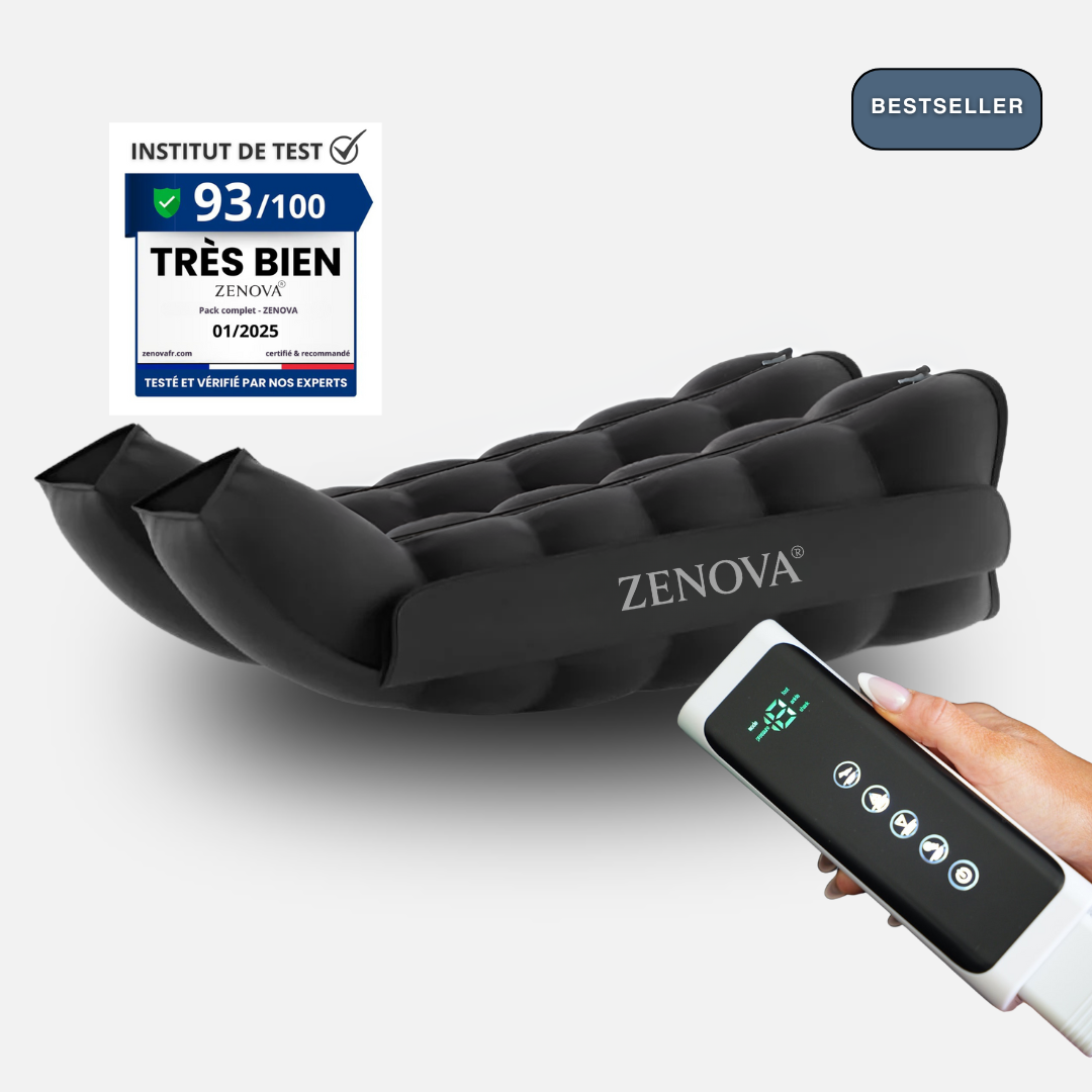 ZENOVA® – Bottes de pressothérapie à domicile | Jambes légères & affinées