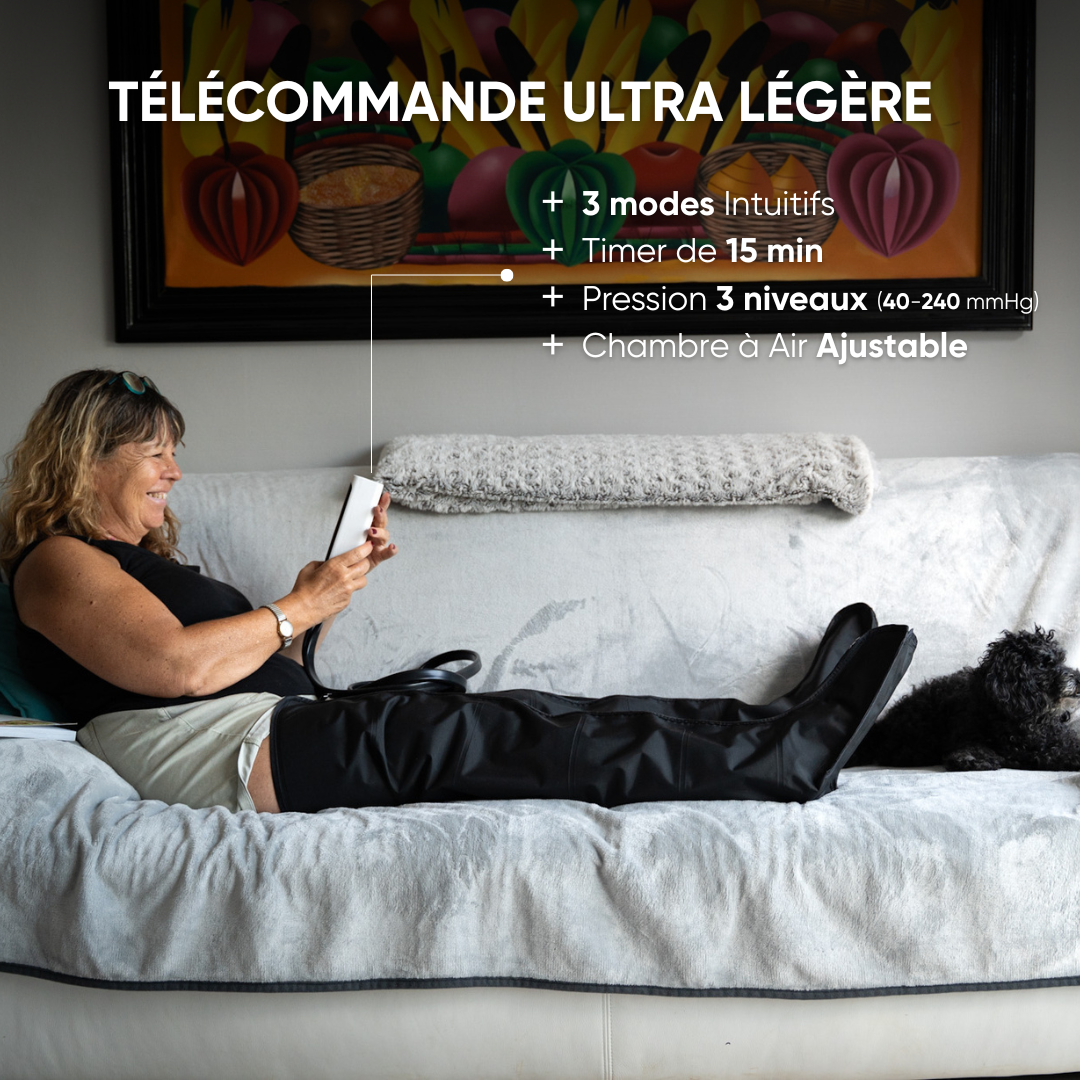 ZENOVA® – Bottes de pressothérapie à domicile | Jambes légères & affinées