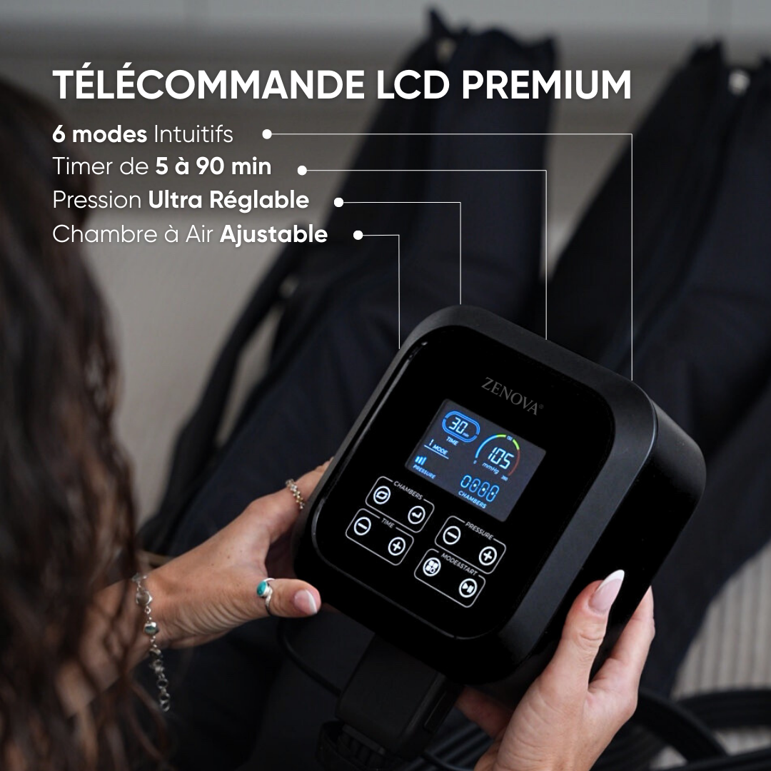 ZENOVA® – Pressothérapie Premium à Domicile | Draine, Récupère & Redessine la Silhouette