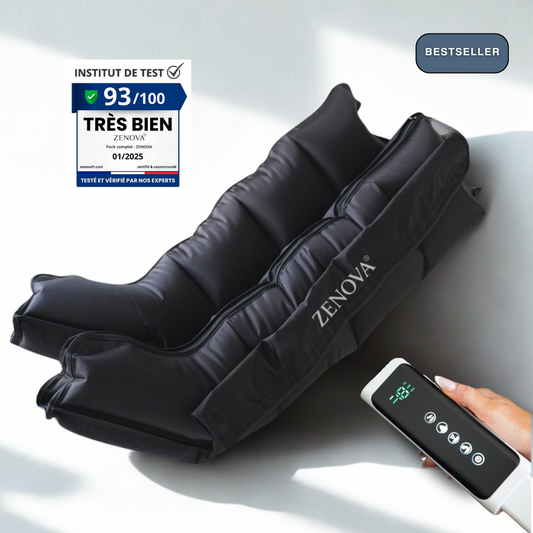 ZENOVA® – Bottes de pressothérapie à domicile | Jambes légères & affinées