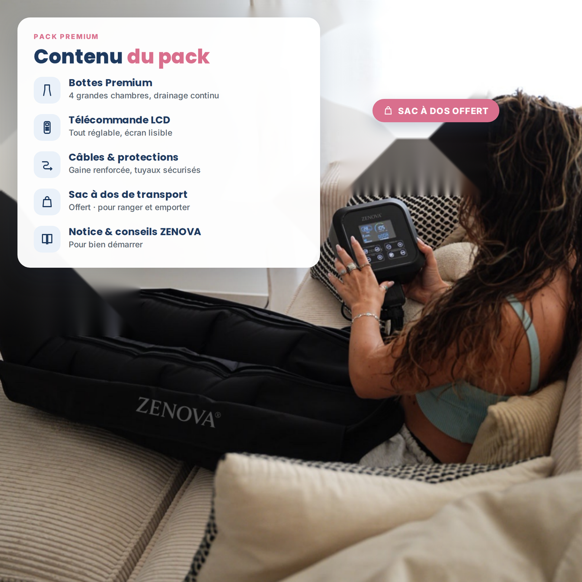 ZENOVA® Pressothérapie - PREMIUM